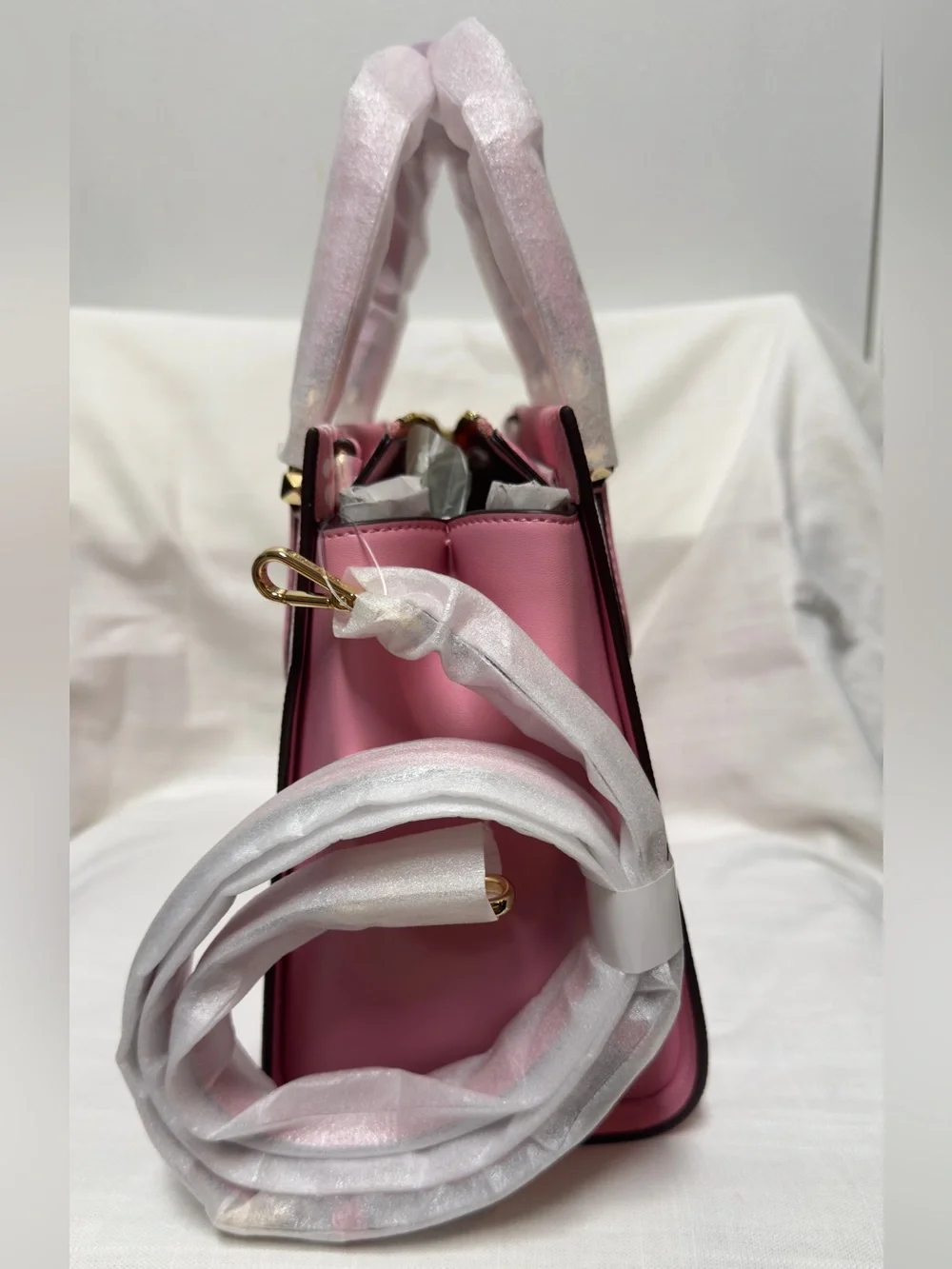 MICHAEL KORS Marilyn Medium Printed Signature Logo Satchel-NWT - Picture 4 of 9